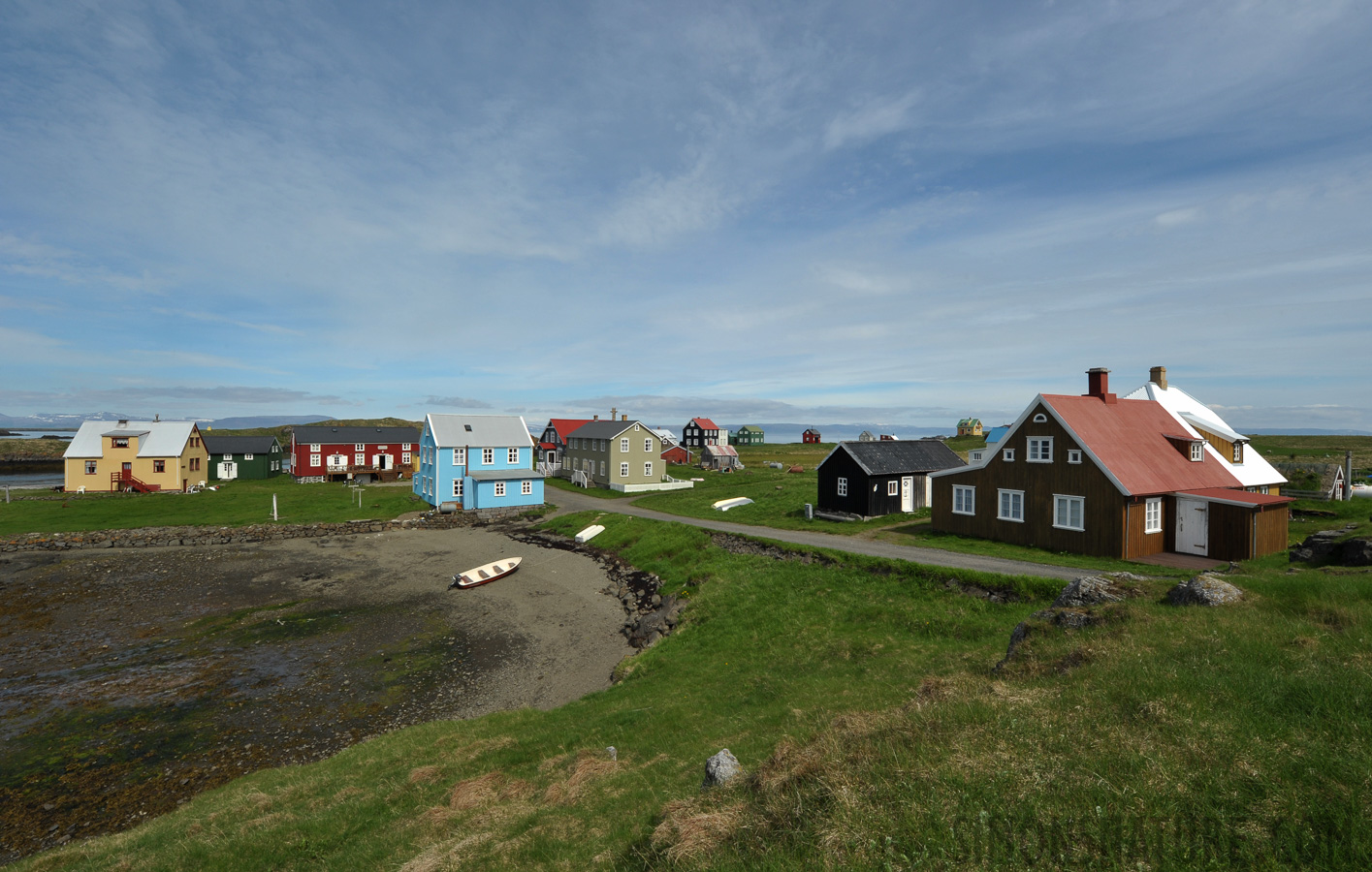 The island Flatey [14 mm, 1/250 sec at f / 20, ISO 400]